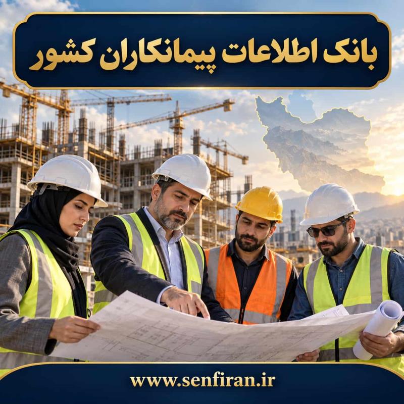 بانک اطلاعات پیمانکاران کشور