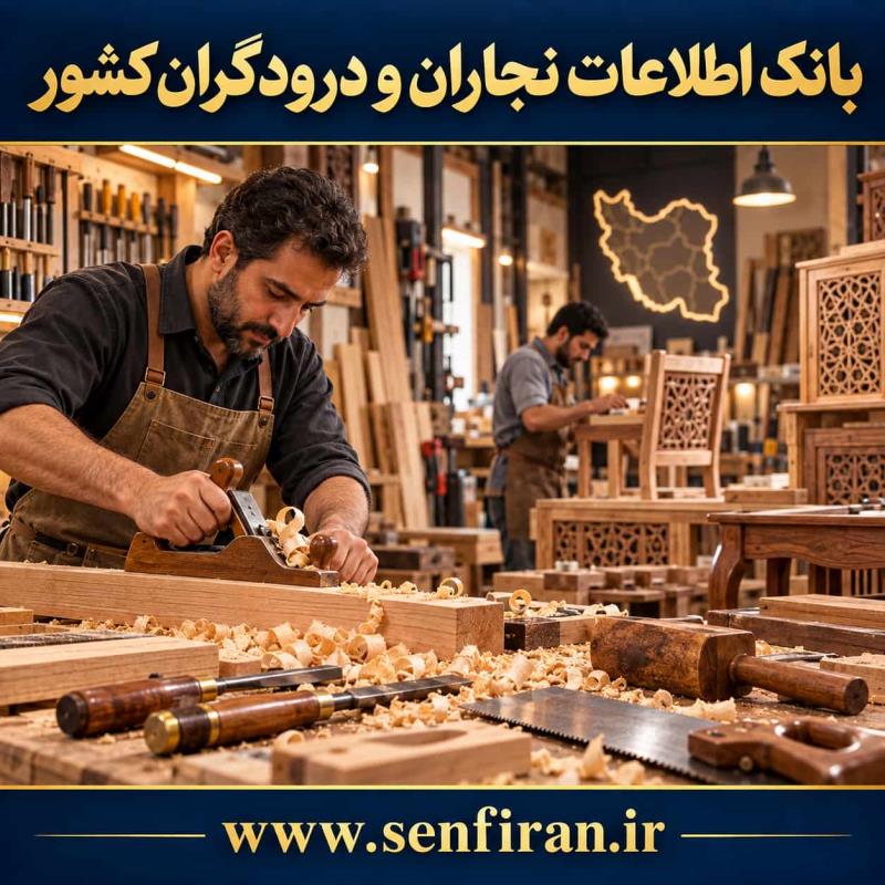بانک اطلاعات نجاران ودرودگران کشور