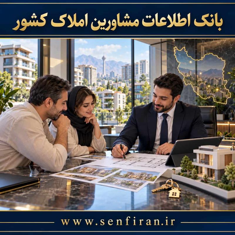 بانک اطلاعات مشاورین املاک کشور