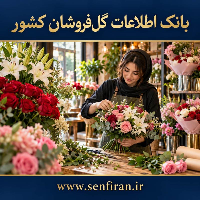 بانک اطلاعات گل فروشان کشور