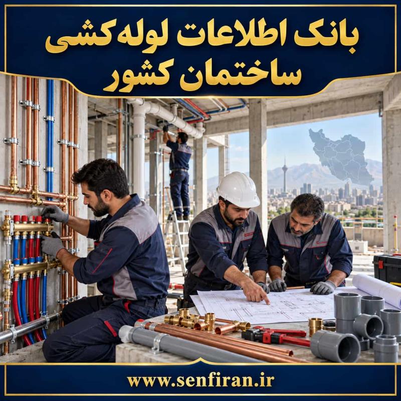 بانک اطلاعات لوله کشی ساختمان کشور