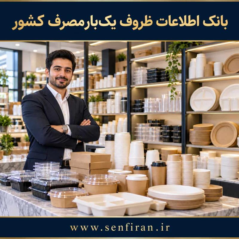 بانک اطلاعات ظروف یکبار مصرف کشور