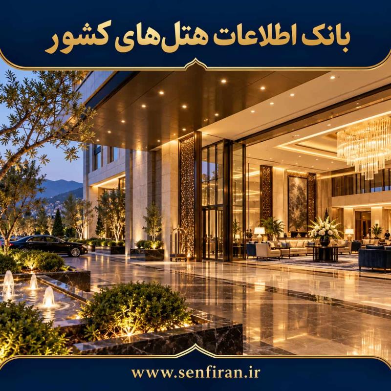 بانک اطلاعات هتل های کشور