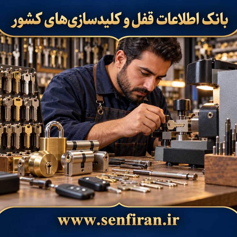 بانک اطلاعات قفل وکلیدسازی های کشور